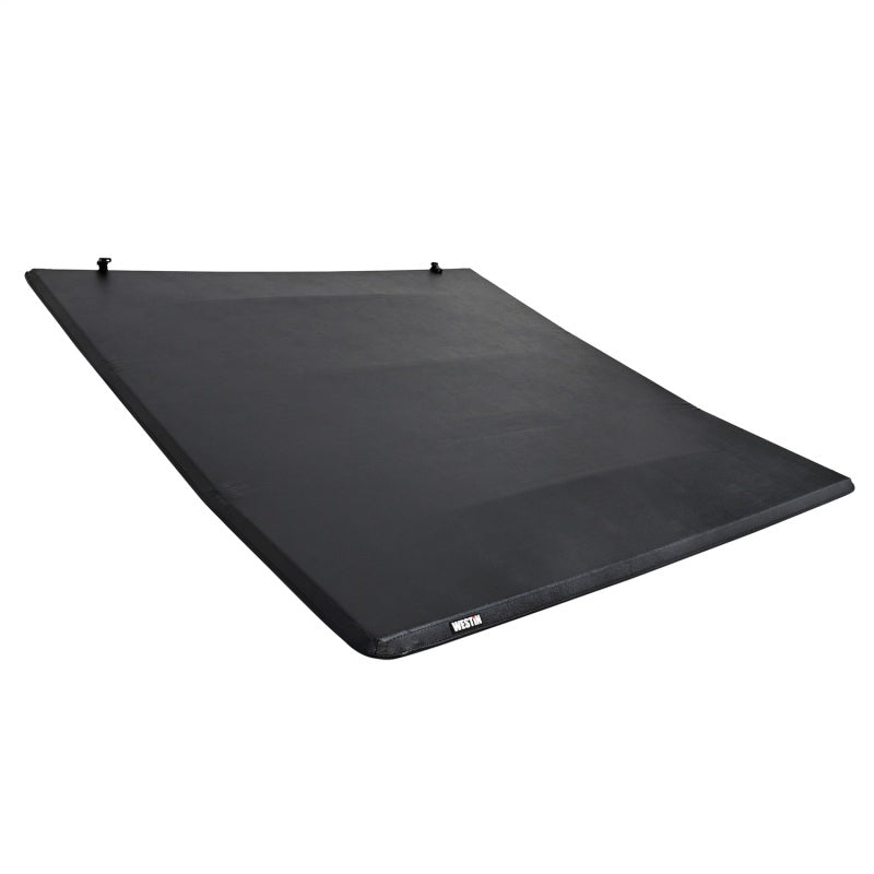 Westin 17-24 Ford F-250/350 Super Duty 6.75ft. Bed Soft Tri-Fold Tonneau Cover - Black