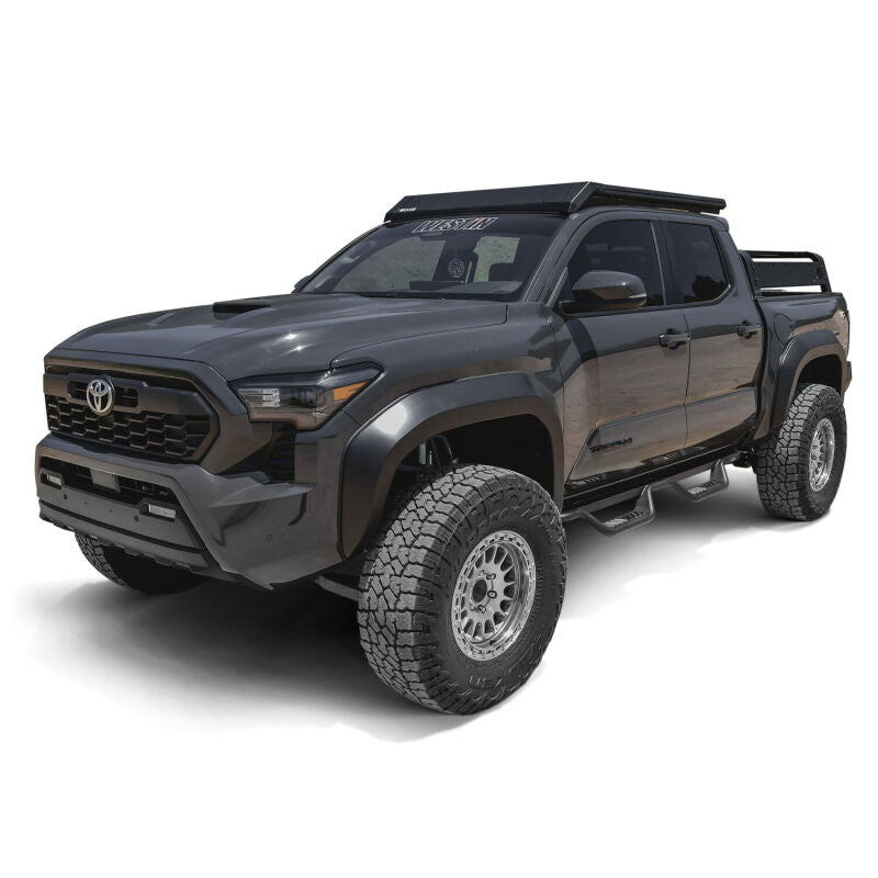 Westin 2024 Toyota Tacoma Outlaw Drop Nerf Step Bars - Textured Black