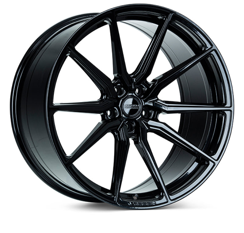 Vossen HF-3 20x9.5 / 5x115 / ET17 / 71.5 / Deep - Gloss Black Wheel