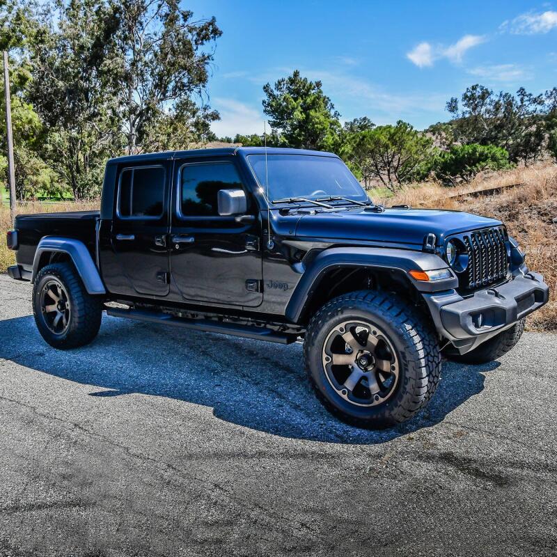 Westin 2020-2026 Jeep Gladiator R5 Nerf Step Bars - Textured Black