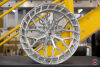 Vossen LC3-01T 20x10.5 / 5x112 / ET5 / 66.56 - Brushed Gloss Clear Wheel - (G8x M2/M3/M4 - Front)