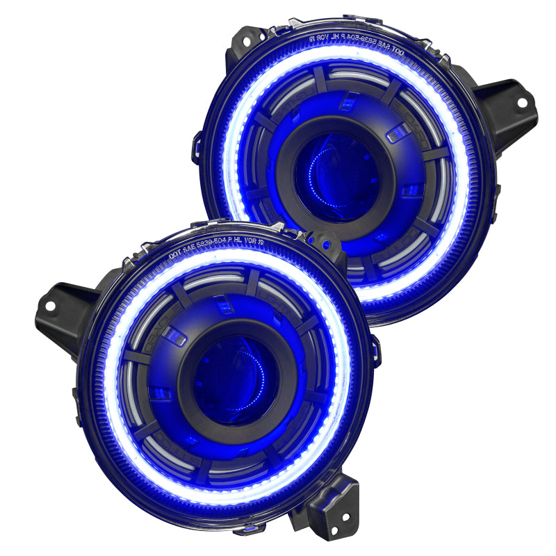 Oracle Oculus Bi-LED Projector Headlights for Jeep JL/Gladiator JT - w/ BC1 Controller