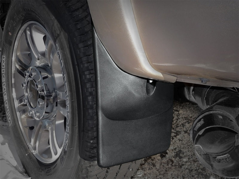 WeatherTech 11+ Ford F250/F350/F450/F550 No Drill Mudflaps - Black