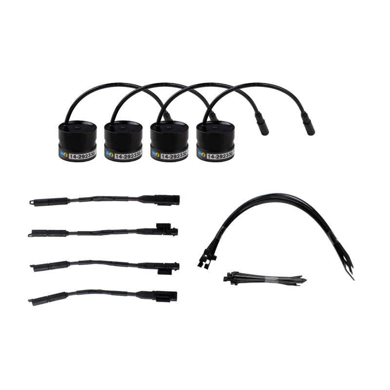 Bilstein Audi Volkswagen B1 Module kit for converting active to passive suspension, includes four modules and wiring components.