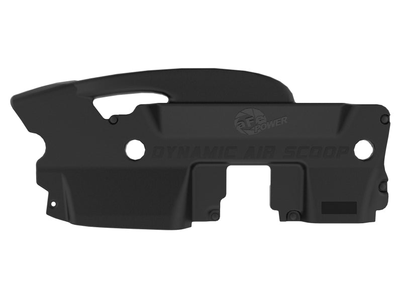 Dynamic air scoop for AFE Momentum intake kits 50-70119D and 50-70119R, designed to enhance airflow and performance.