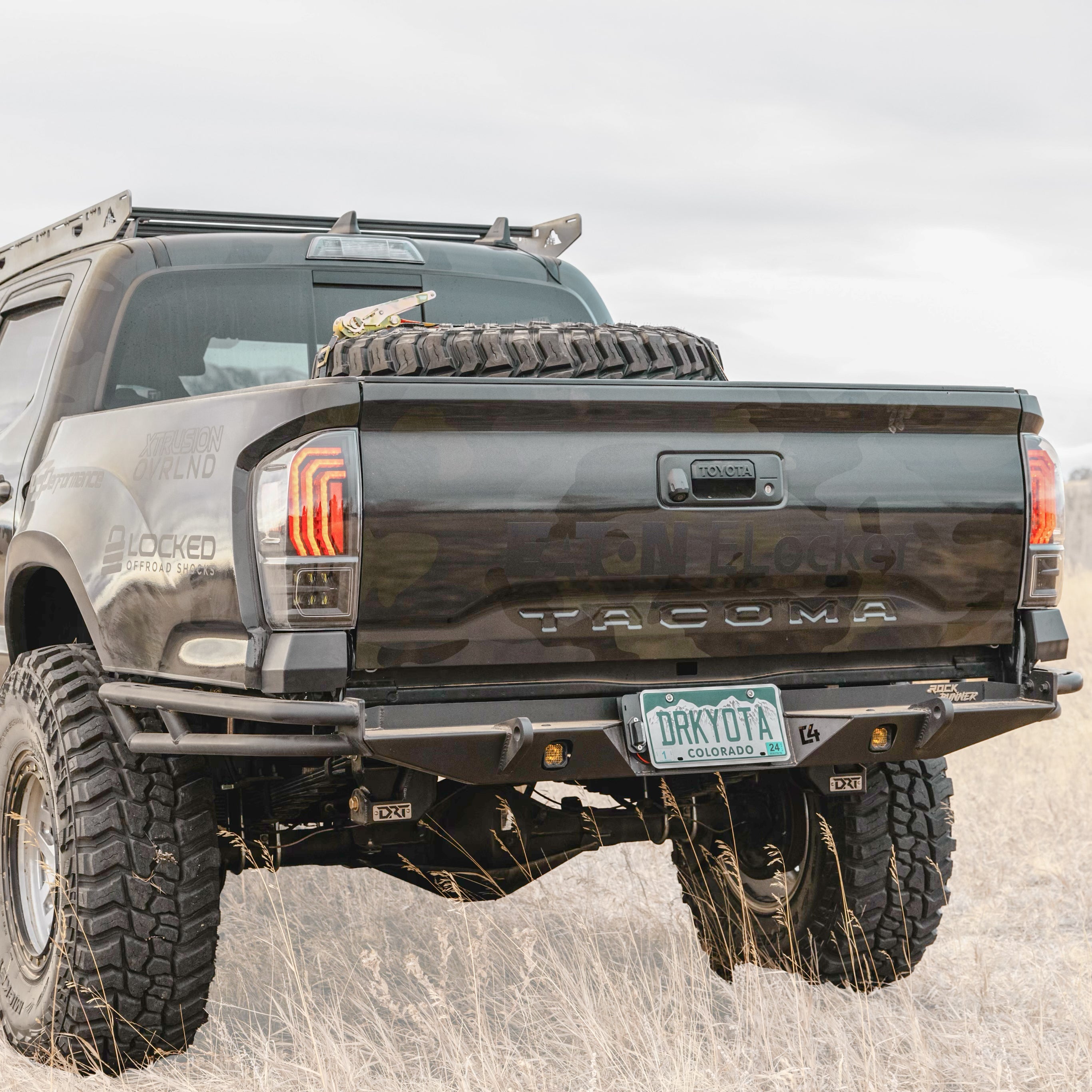 Tacoma Rock Runner High Clearance  Rear Bumper / 3rd Gen / 2016-2023