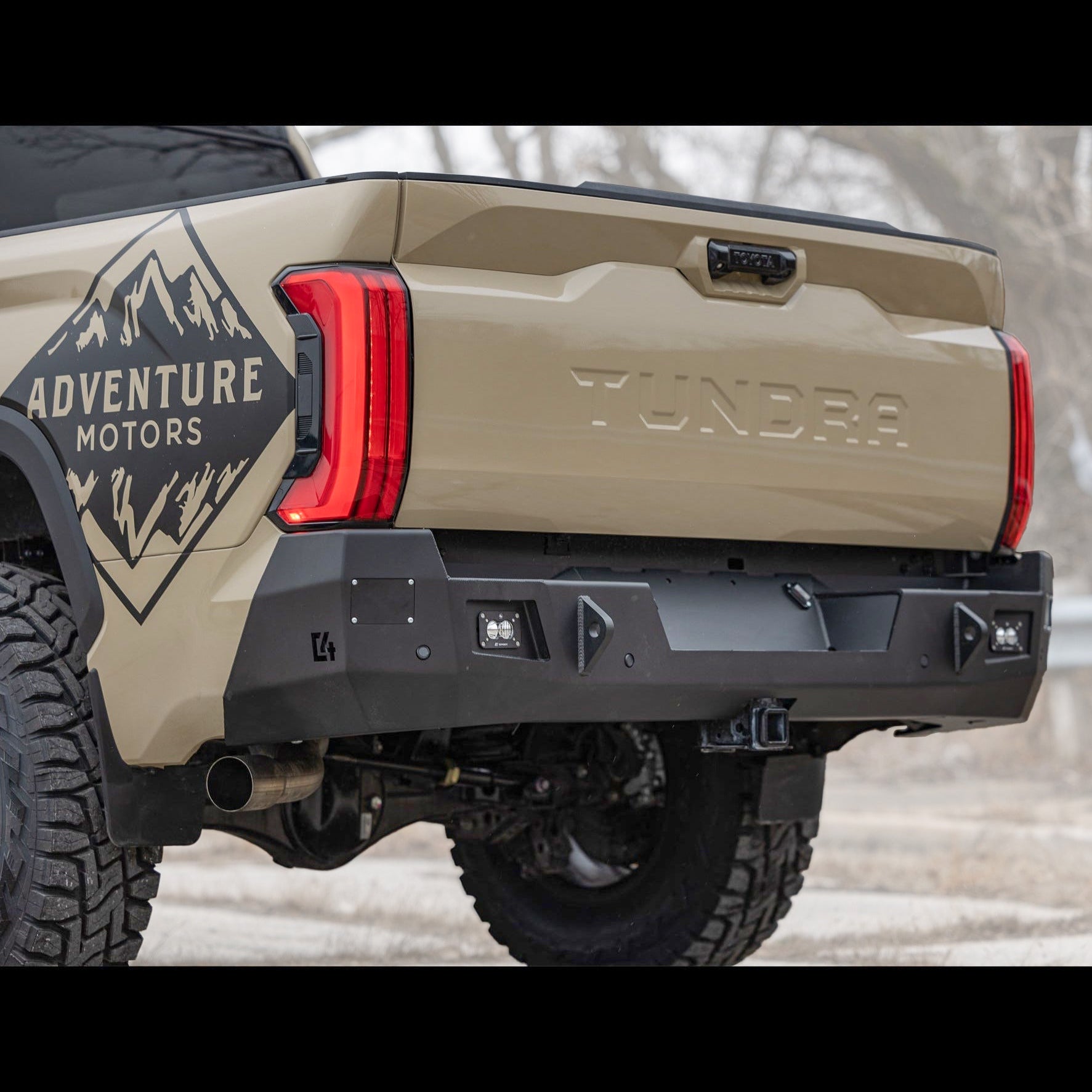 Tundra Overland Series Rear Bumper / 3rd Gen / 2022-2025