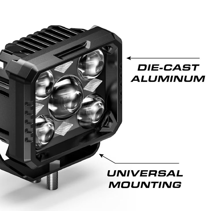 4" Hi/Lo Cube Light