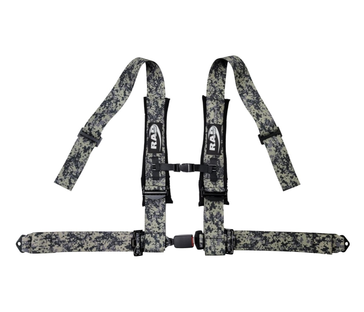 4 Point 3" Auto Latch Harness Memory Foam Padding | Rad Parts