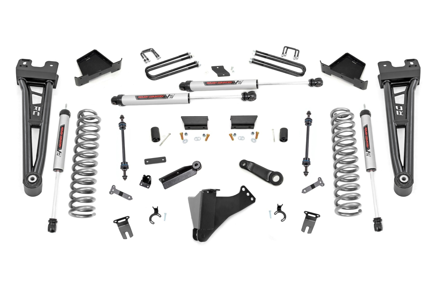 4.5 Inch Lift Kit Radius Arm V2 Diesel Ford F-250/F-350 Super Duty (23-26) Rough Country