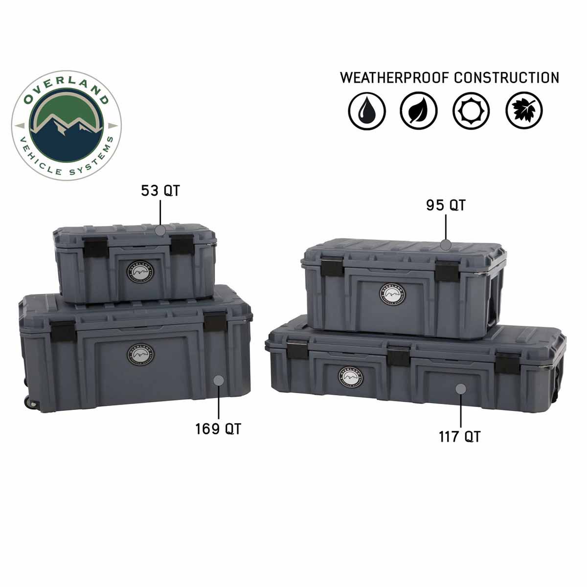 Stay Dry With Overland Vehicle Systems 169 Quart Dry Box Overland Vehicle Systems