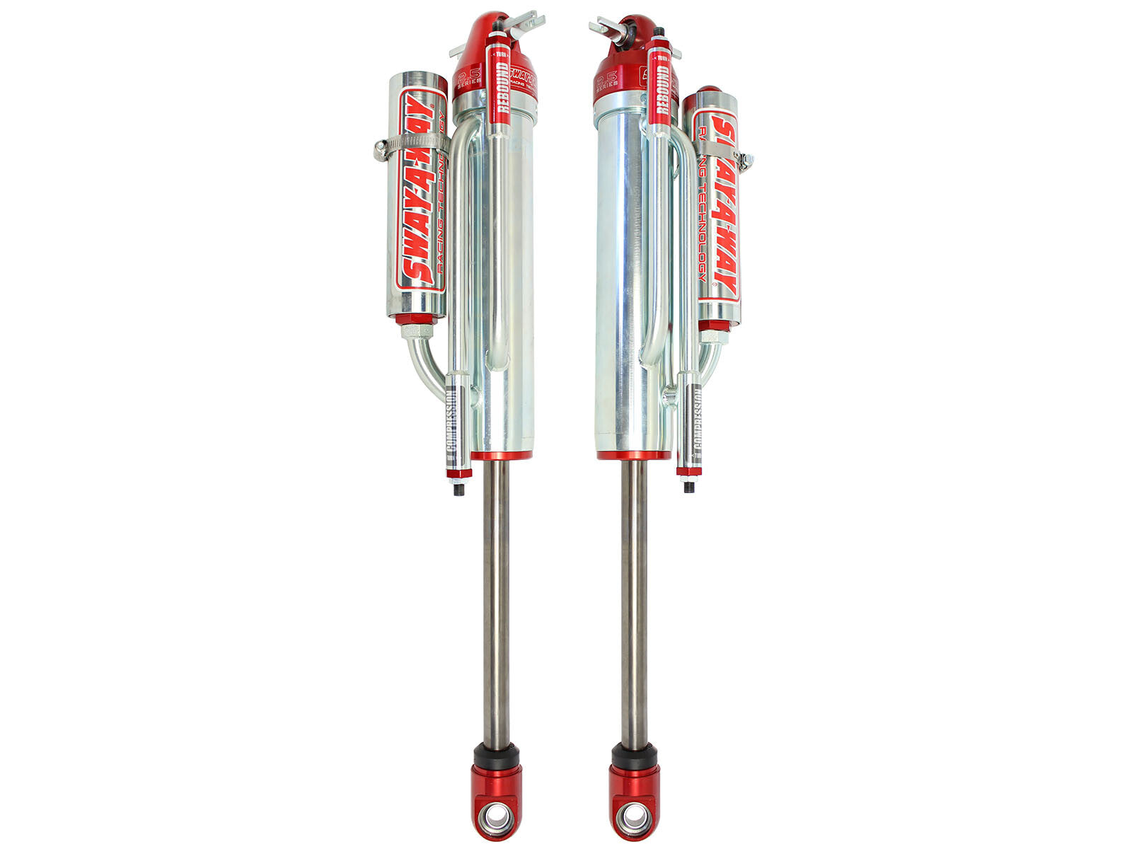Sway-A-Way 2.5 Rear Bypass Shock Kit For 3 Inch to 4 Inch Lift Jeep Wrangler (JK) 07-18 V6-3.6L/3.8L aFe Power