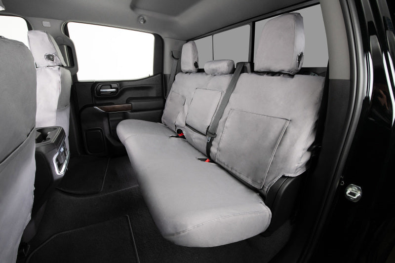 Covercraft 22-23 Nissan Frontier Polycotton SeatSaver Custom Second Row Seat Covers - Grey