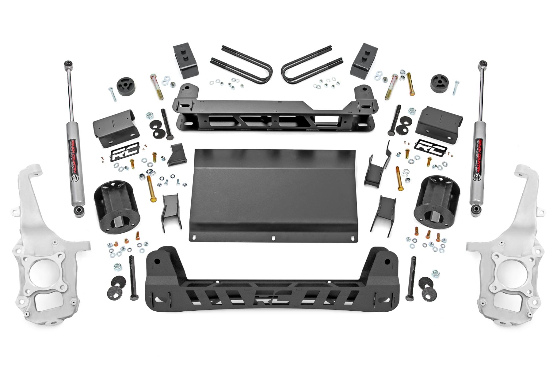4 Inch Lift Kit Ford F-150 Tremor 4WD (2021-2025) Rough Country