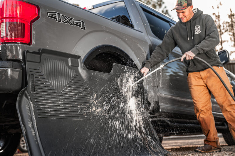 Husky Liners 2022 Toyota Tundra WeatherBeater CC CrewMax Front & 2nd Seat Floor Liner - Blk
