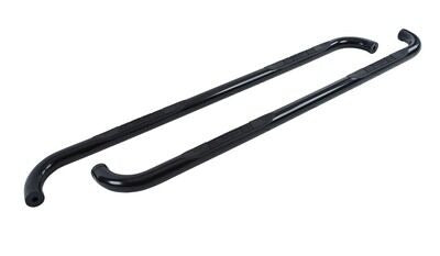 4000 Series SideSteps With Mounting Bracket Kit Powder Coat Black 2009-2014 Dodge Ram 1500 Go Rhino