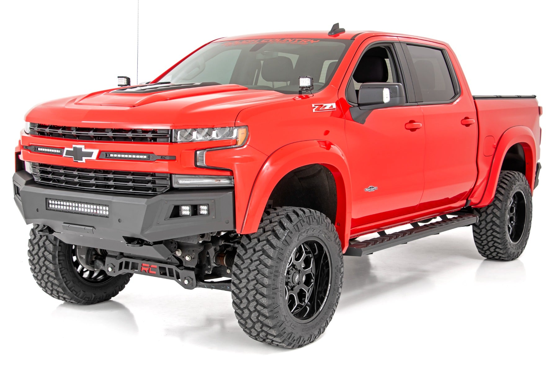 BA2 Running Board Side Step Bars 19-22 Chevy/GMC 1500/2500HD Rough Country