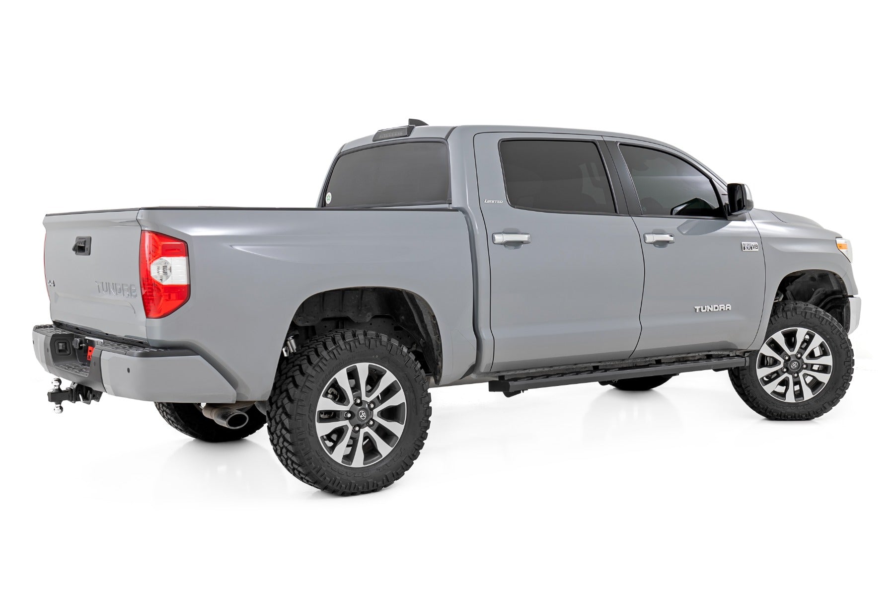 BA2 Running Boards Side Step Bars Crew Cab Toyota Tundra 2WD/4WD (07-21) Rough Country