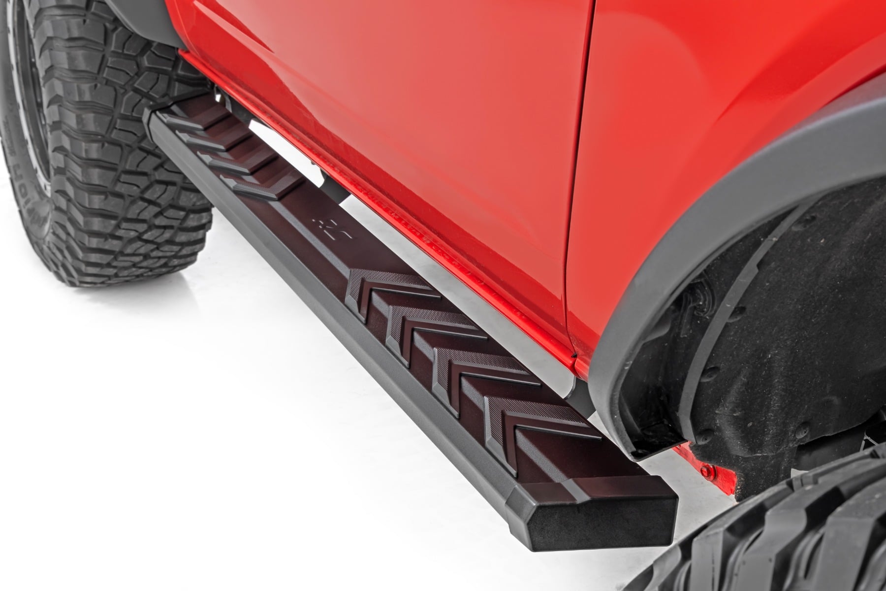 BA2 Running Boards Side Step Bars 2-Door Ford Bronco (2 Door) (21-25) Rough Country