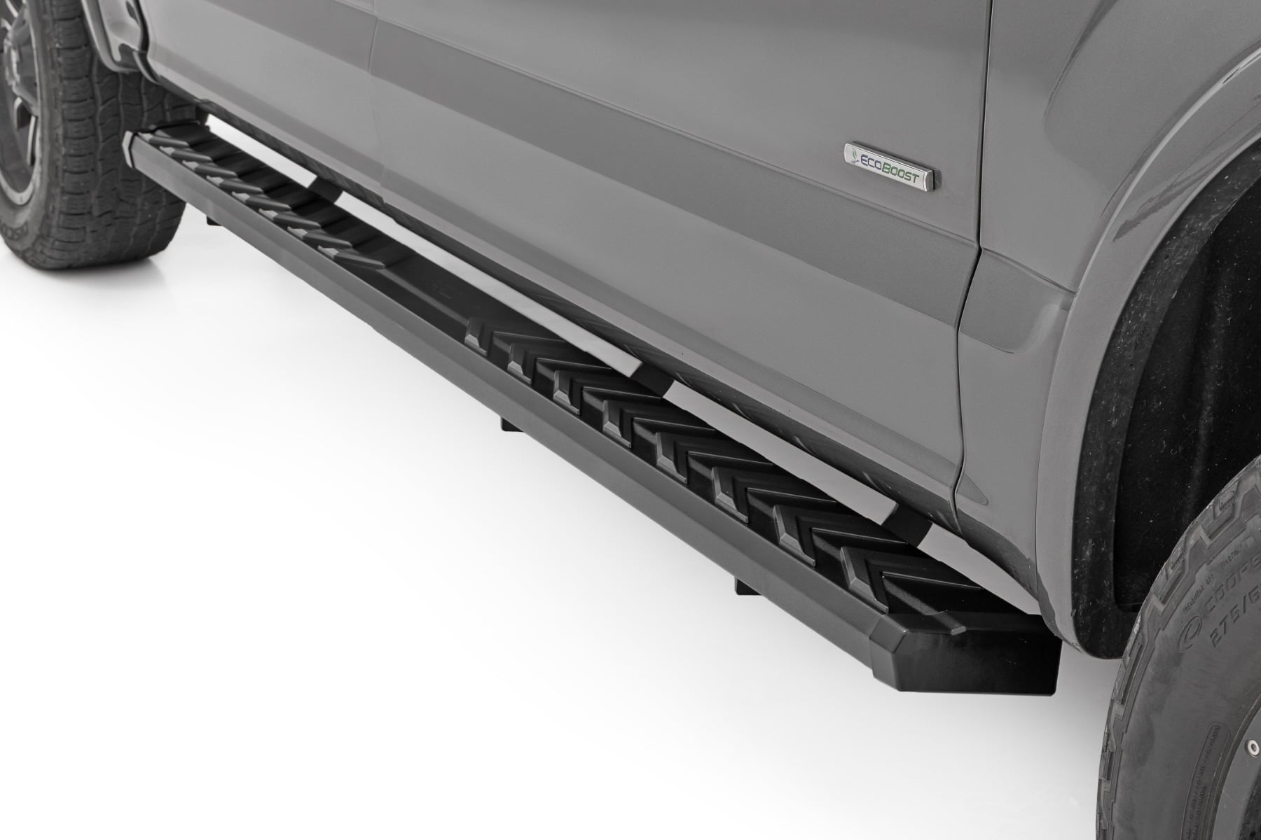 BA2 Running Board Side Step Bars Ford F-150/F-250/F-350 2WD/4WD (15-26) Rough Country