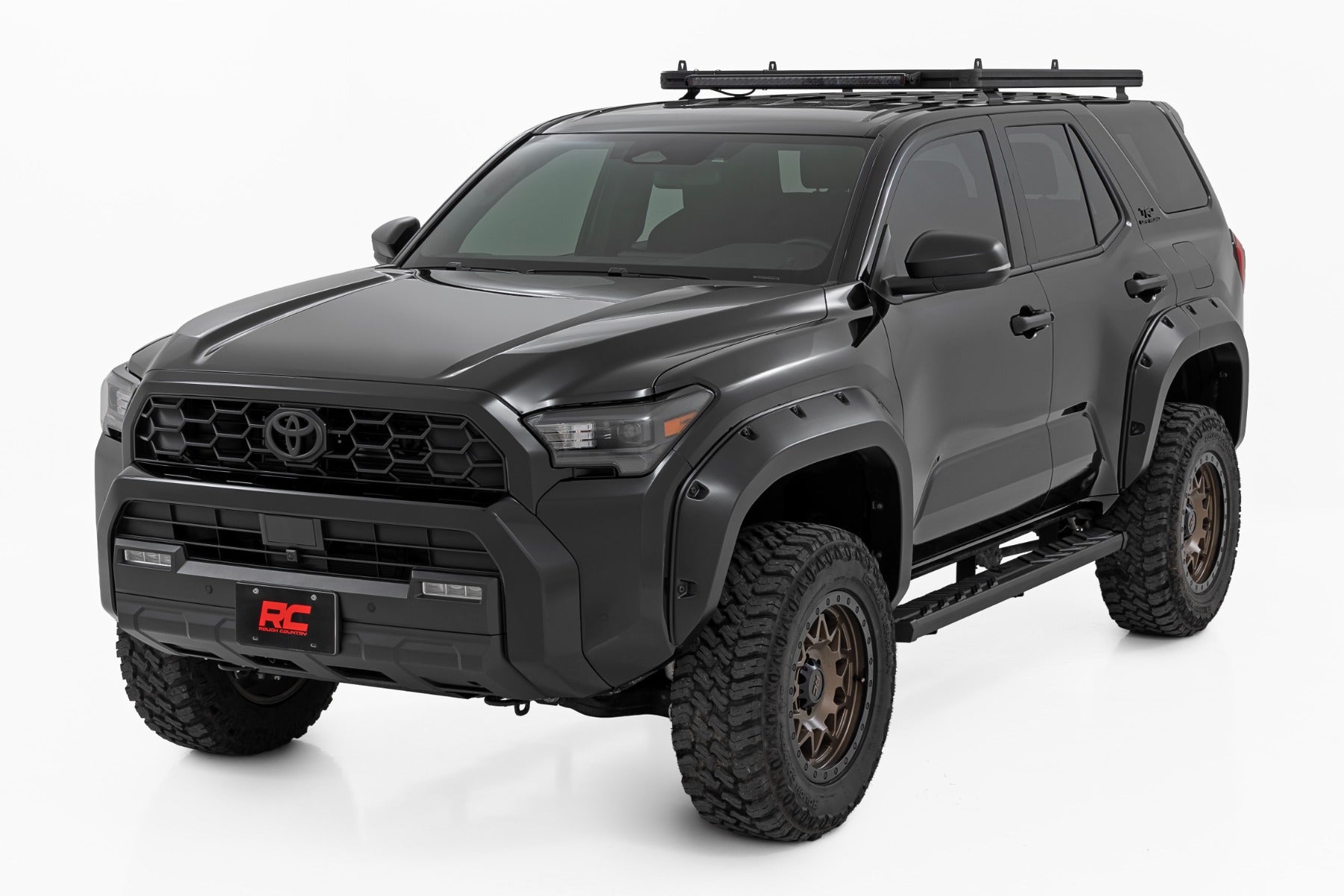 BA2 Running Boards Side Step Bars Toyota 4Runner 2WD/4WD (2025-2026) Rough Country