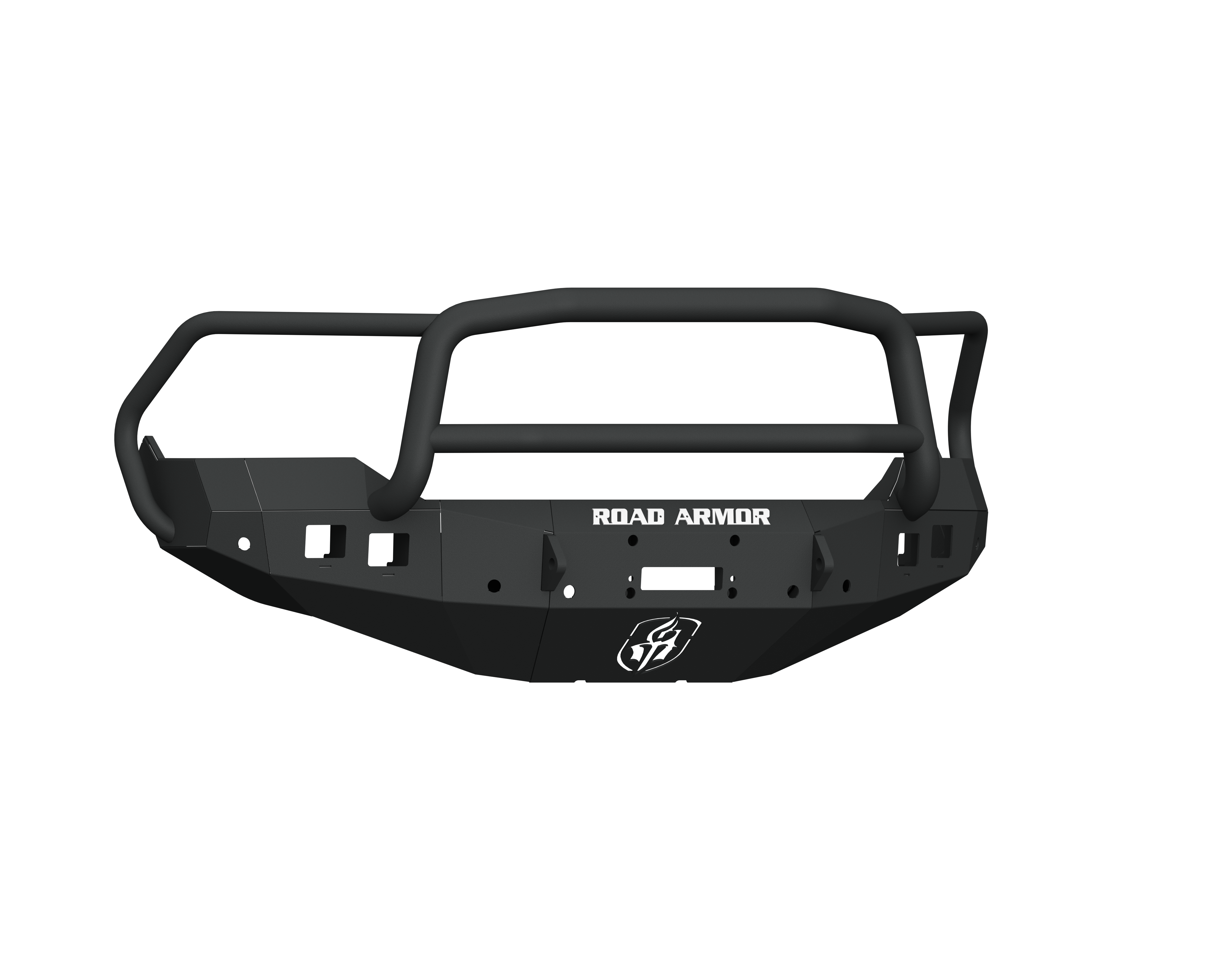 Stealth Front Winch Bumper Lonestar Guard - Texture Black 2013-2018 RAM 1500