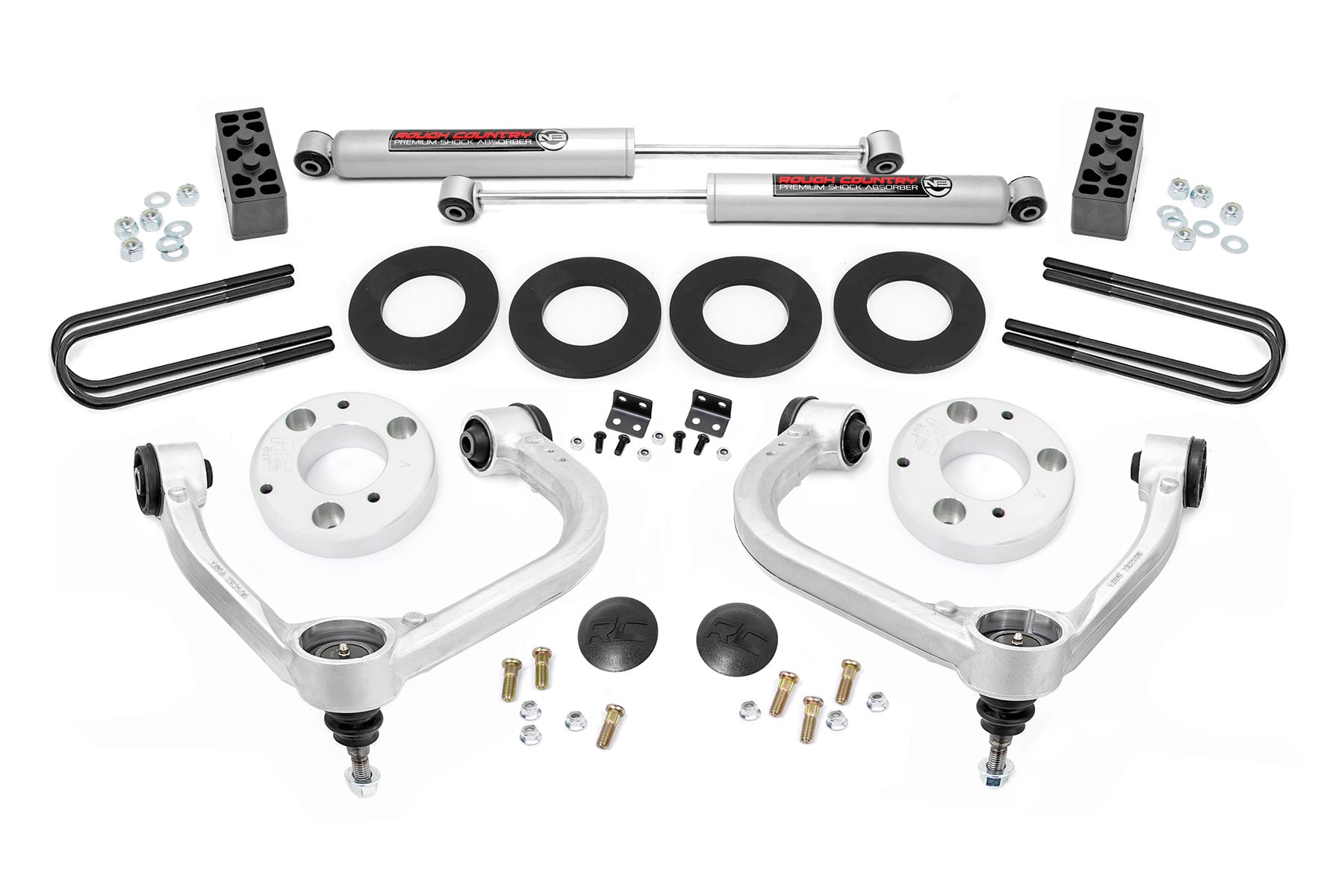 3 Inch Lift Kit Forged UCA Ford F-150 4WD (2021-2026) Rough Country