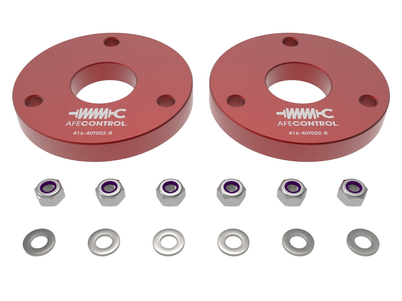 aFe Control 1.25 Inch Leveling Kit Red GM Colorado ZR2/Canyon AT4X 23-26 L4-2.7L (t) aFe Power