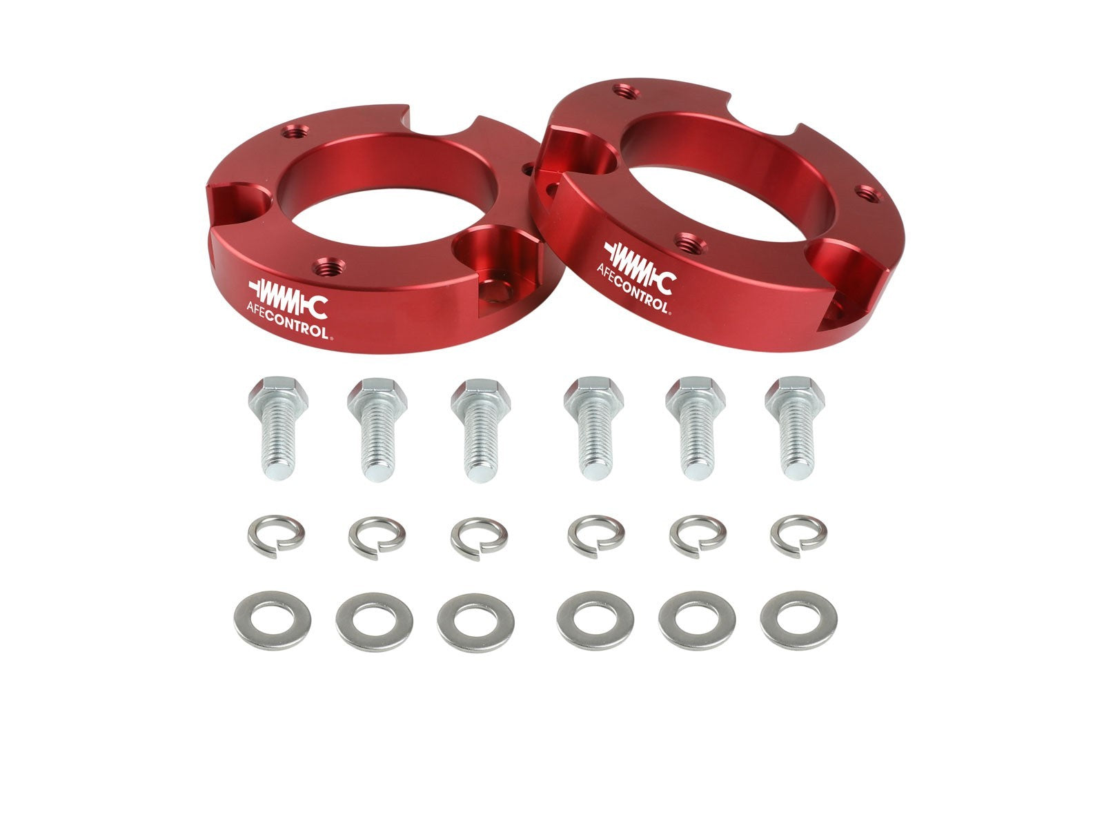 aFe Control 2.0 Inch Leveling Kit Red Toyota 4Runner 03-09/Fj Cruiser/Tacoma 05-23 aFe Power