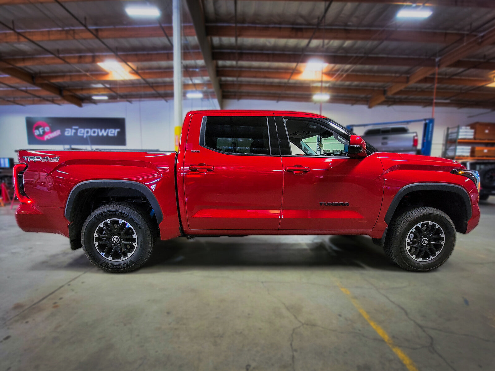 aFe Control 1.875 Inch Leveling Kit Red Toyota Tundra 22-26 V6-3.4L (tt) aFe Power