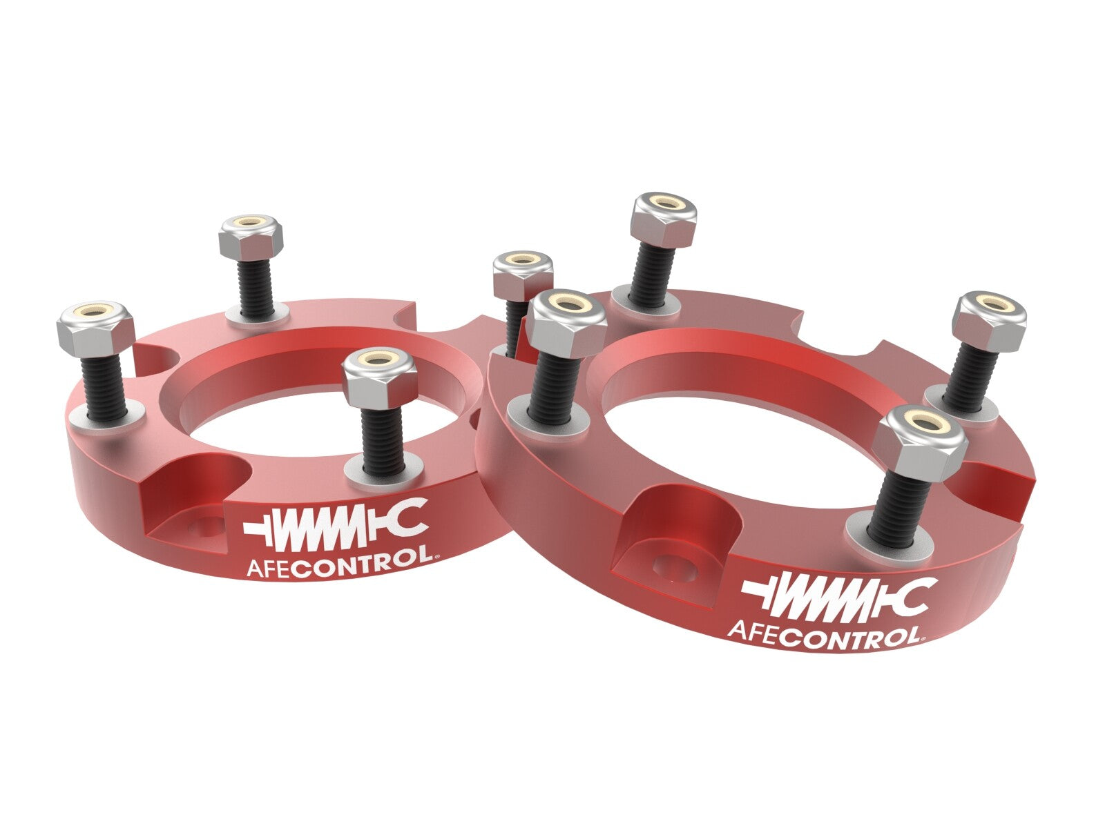 aFe Control 1.5 Inch Leveling Kit Red Toyota Tacoma 24-26 4WD aFe Power