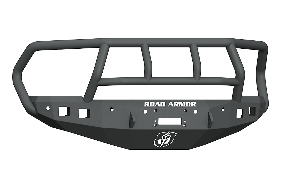Stealth Front Winch Bumper Titan II Guard - Texture Black 2010-2018 RAM 2500 3500