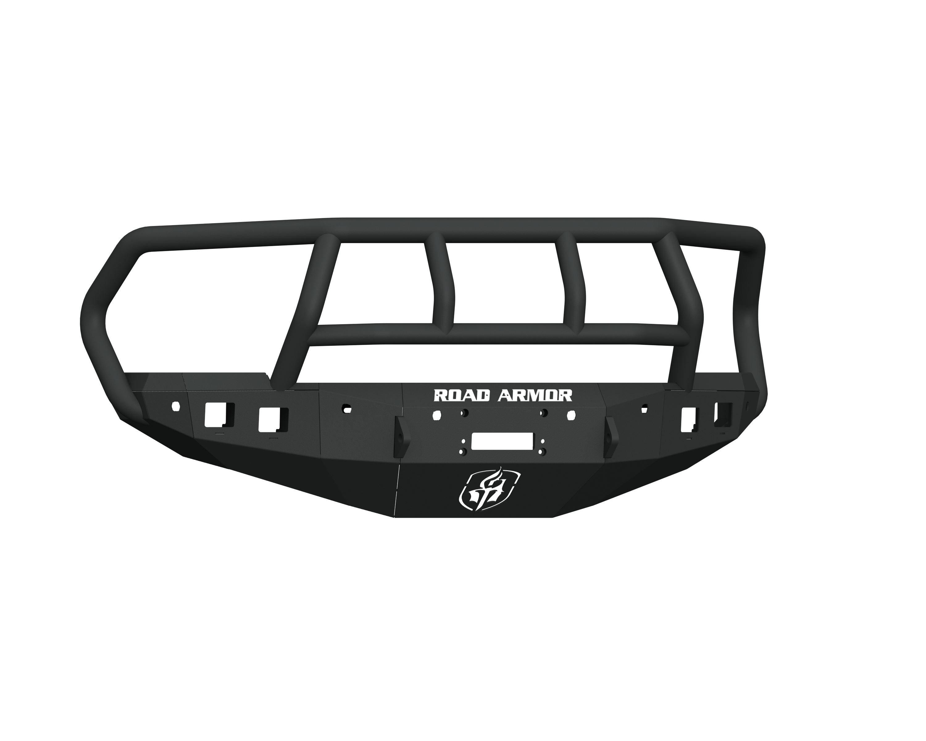 Stealth Front Winch Bumper Titan II Guard - Texture Black 2010-2018 RAM 2500 3500