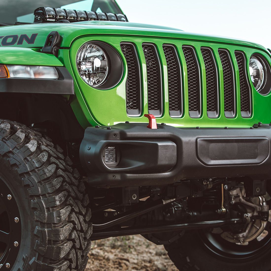 2018 Jeep Wrangler JL Fog Mount Fits 2 D-Series Pro RIGID Industries