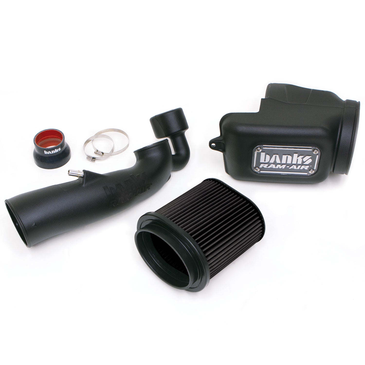 Banks Ram-Air, Big-Ass Dry Filter Cold Air Intake System for 18-26 Jeep Wrangler JL 3.6L 20-26 Gladiator 3.6L