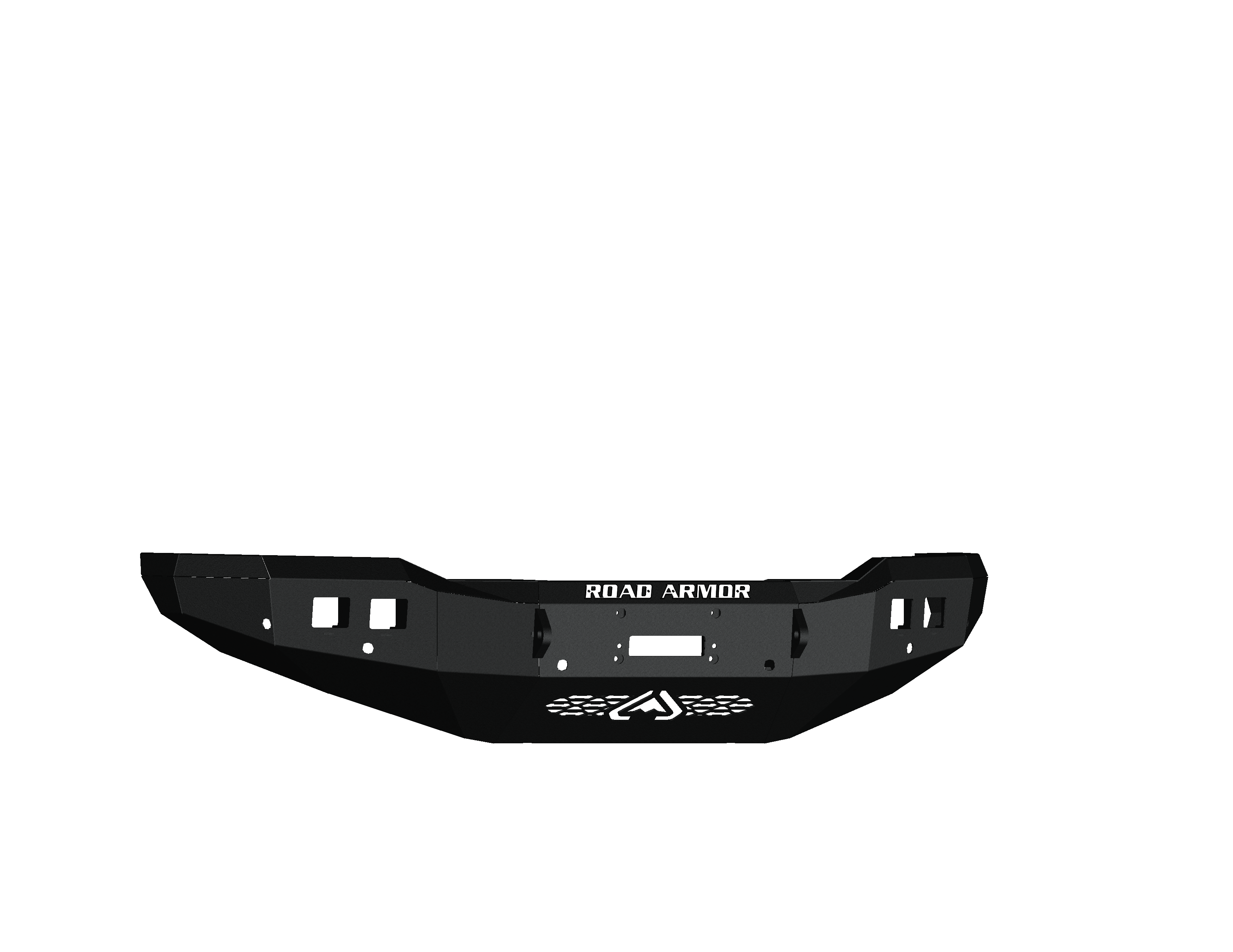Stealth Front Winch Bumper - Texture Black 2019-2024 RAM 4500 5500