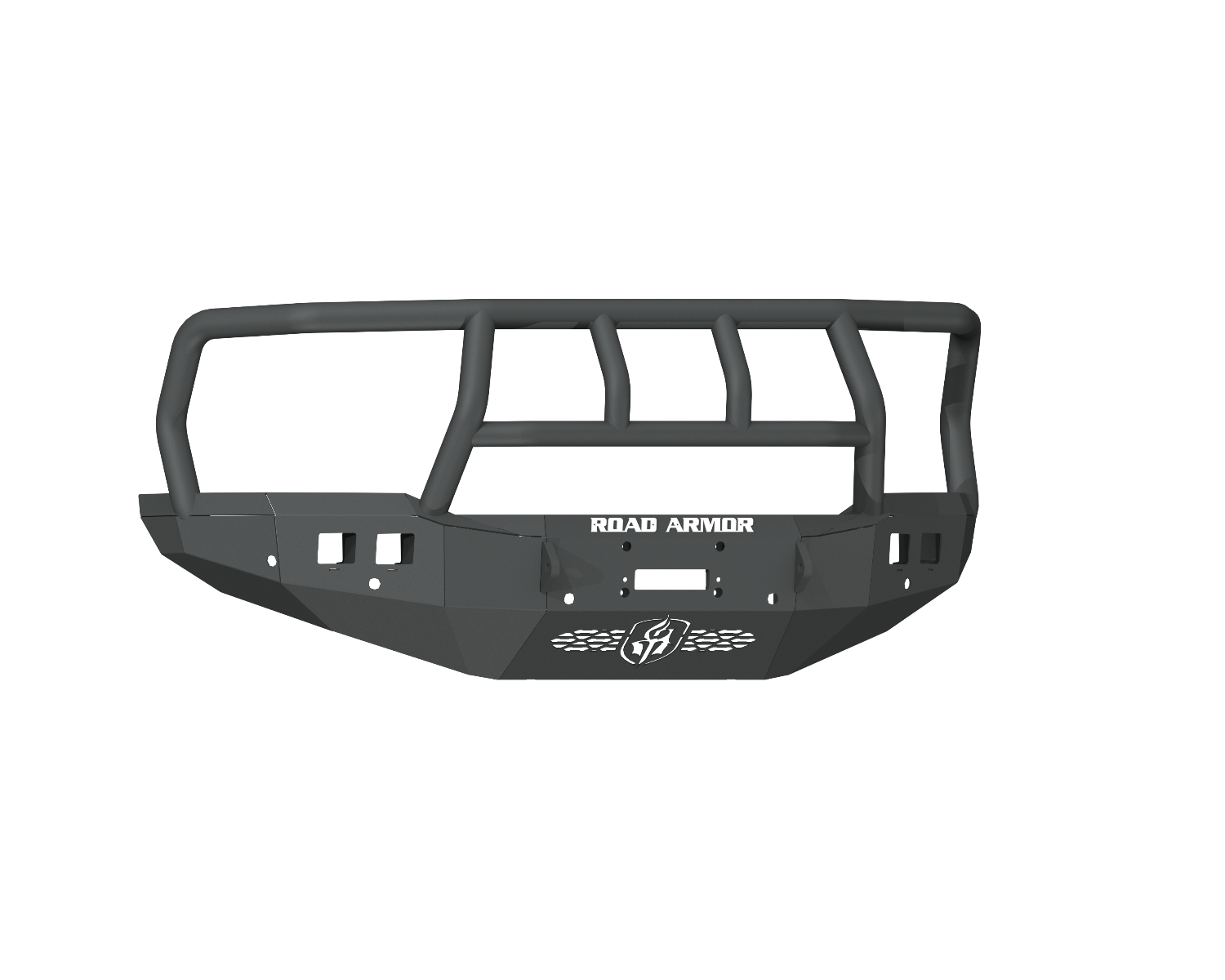Stealth Front Winch Bumper Titan II Guard - Texture Black 2019-2024 RAM 4500 5500