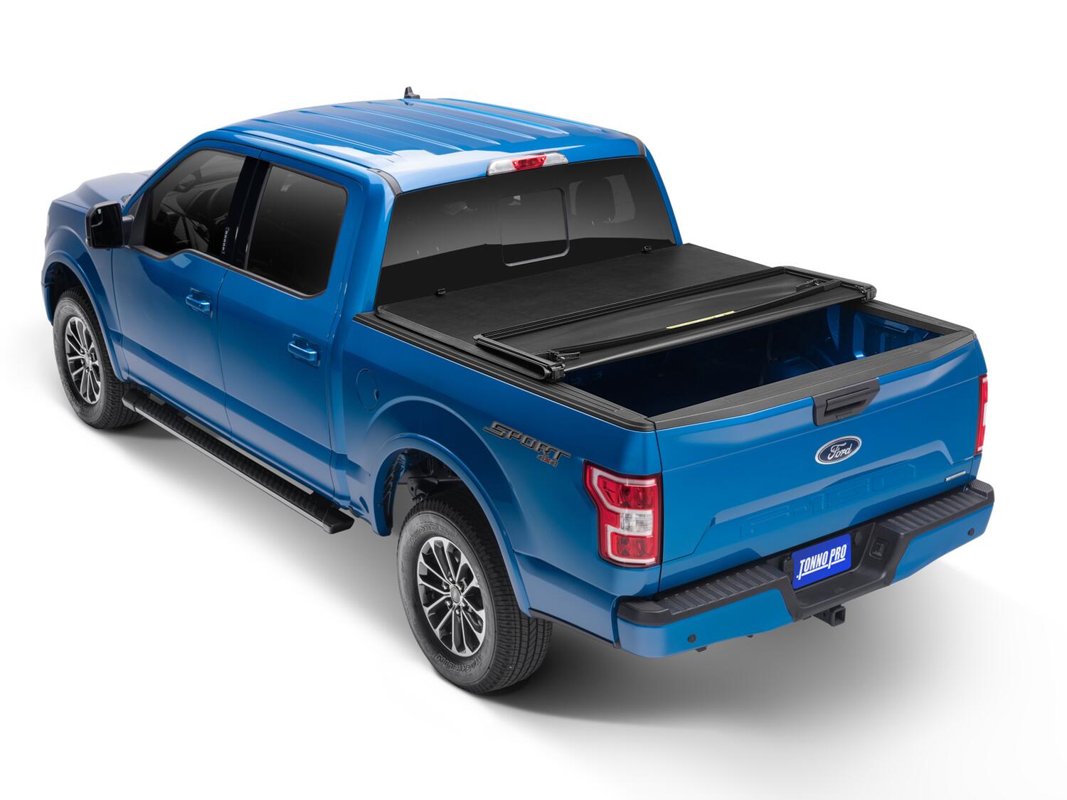 Soft Folding Tonneau Cover 15-20 Ford F-150 6 Foot 7 Inch Tonno Pro
