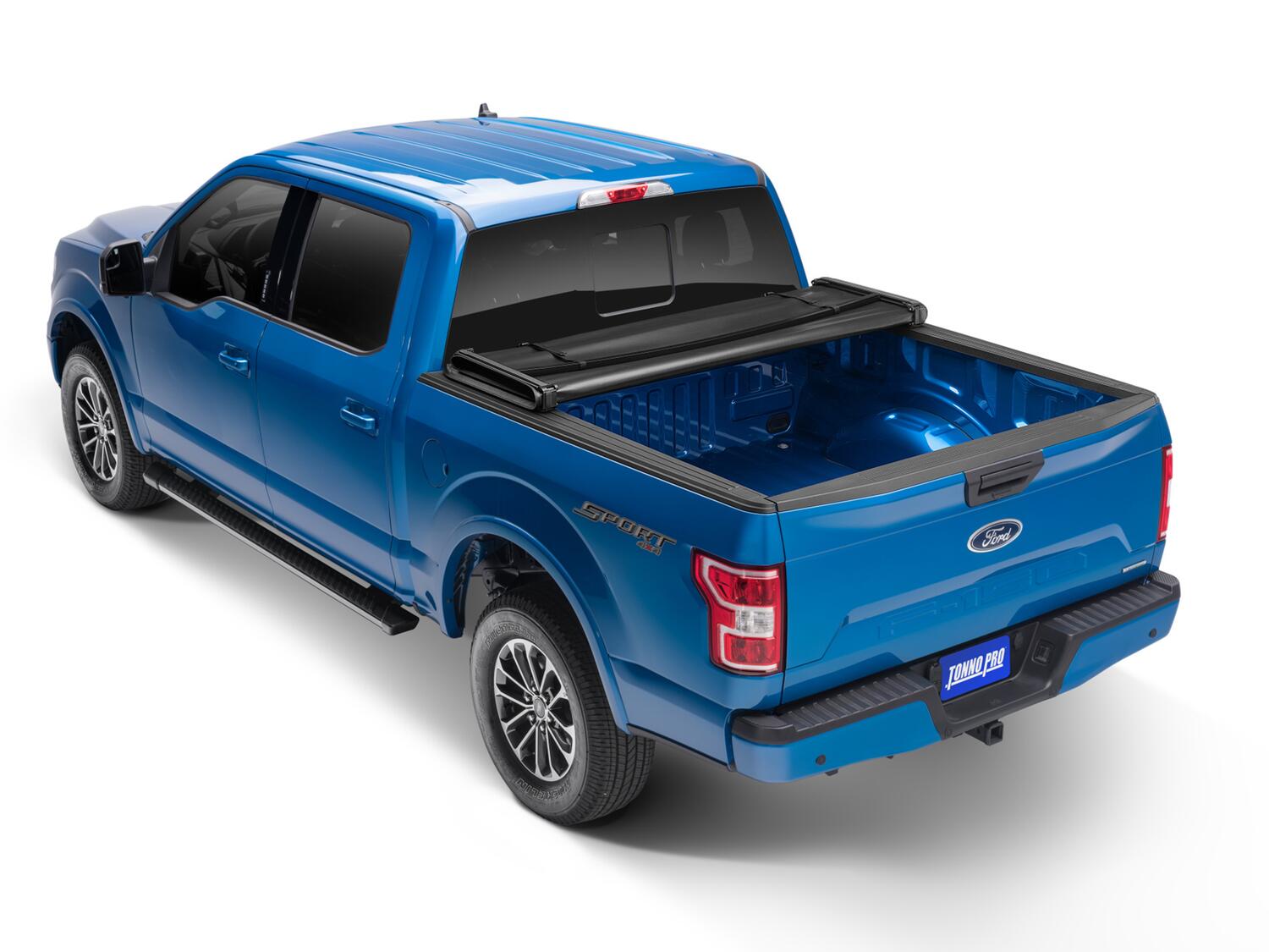 Soft Folding Tonneau Cover 15-20 Ford F-150 6 Foot 7 Inch Tonno Pro