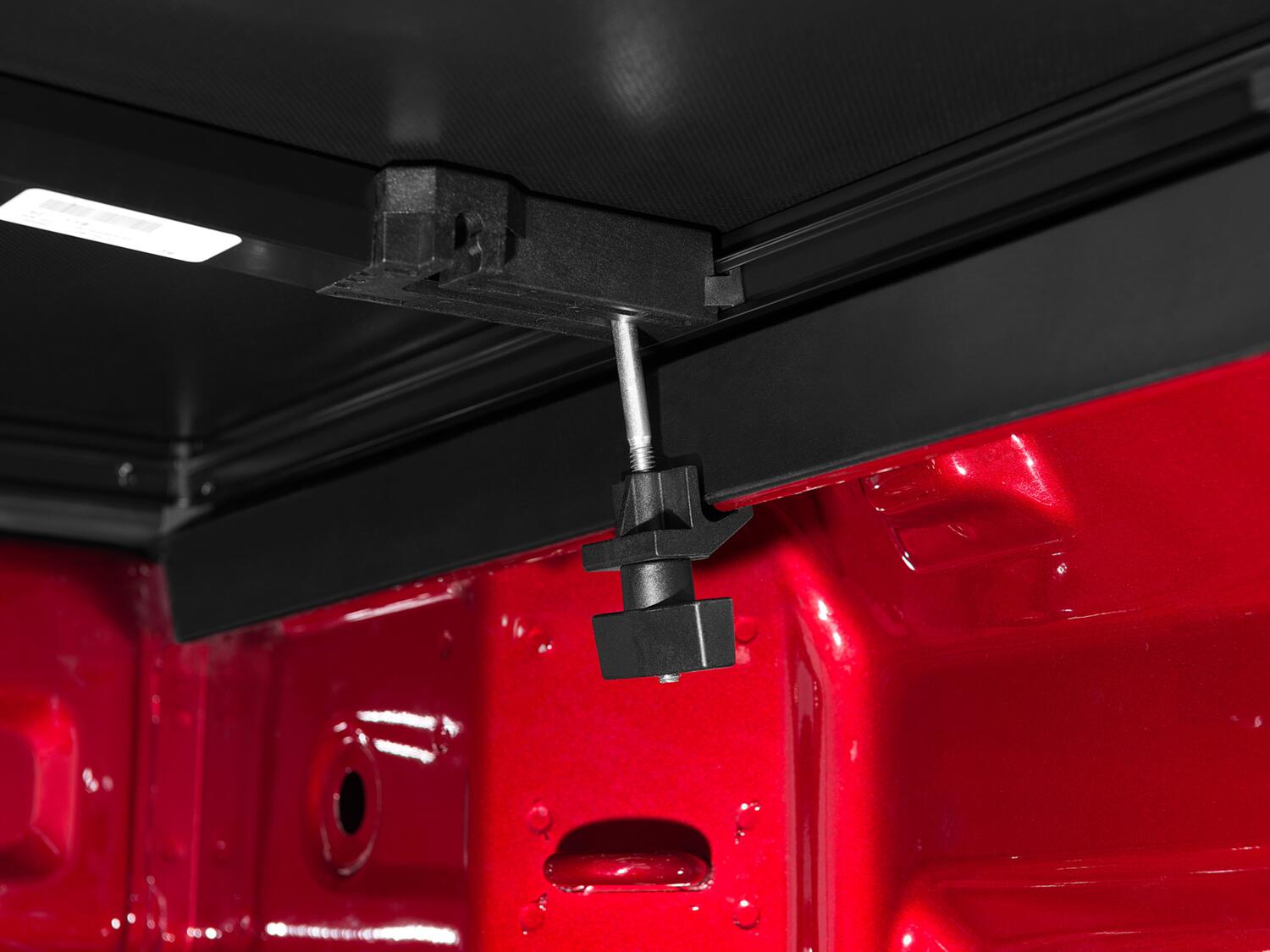 Soft Folding Tonneau Cover 07-13 Toyota Tundra W/O Utility Track System 8 Foot 2 Inch Tonno Pro