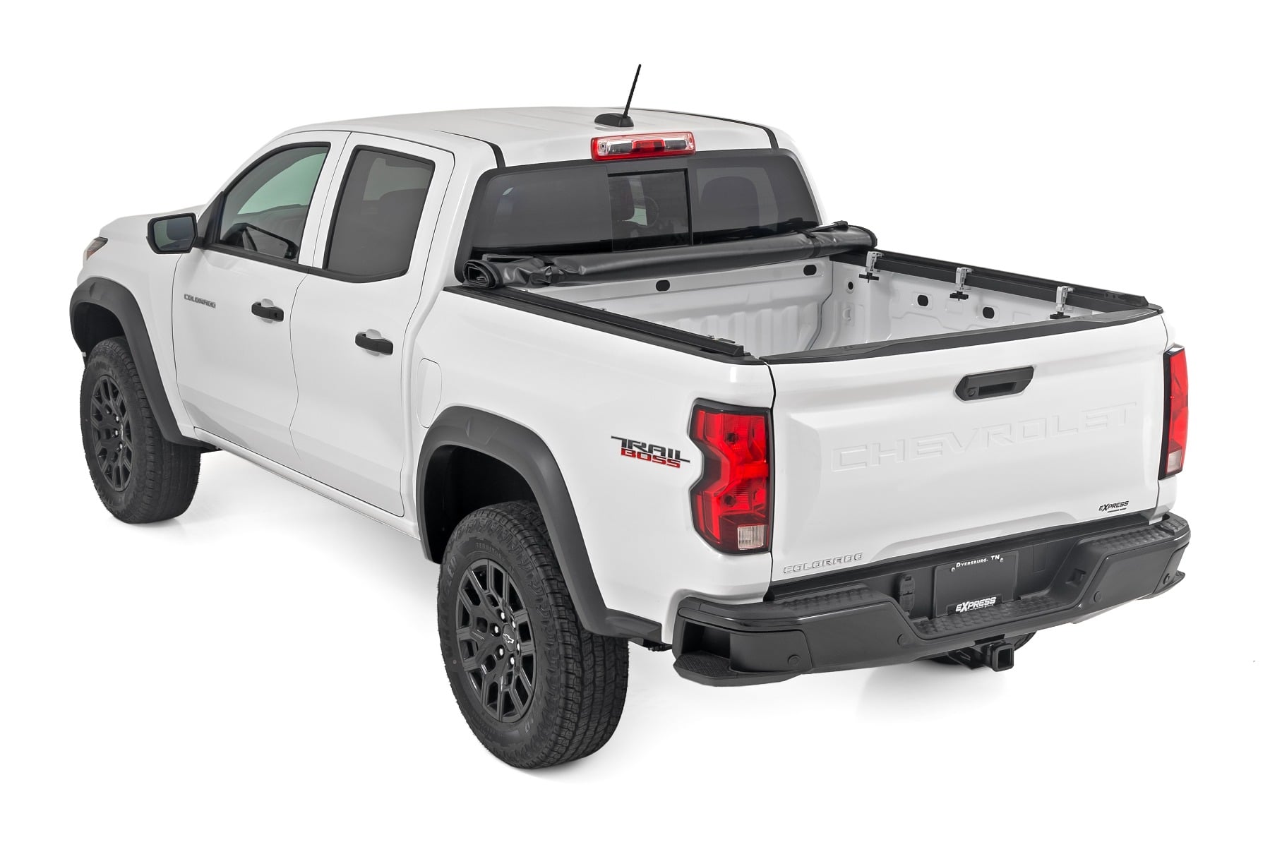 Soft Roll Up Bed Cover 5 Foot Bed Chevy/GMC Canyon/Colorado 2WD/4WD (15-26) Rough Country