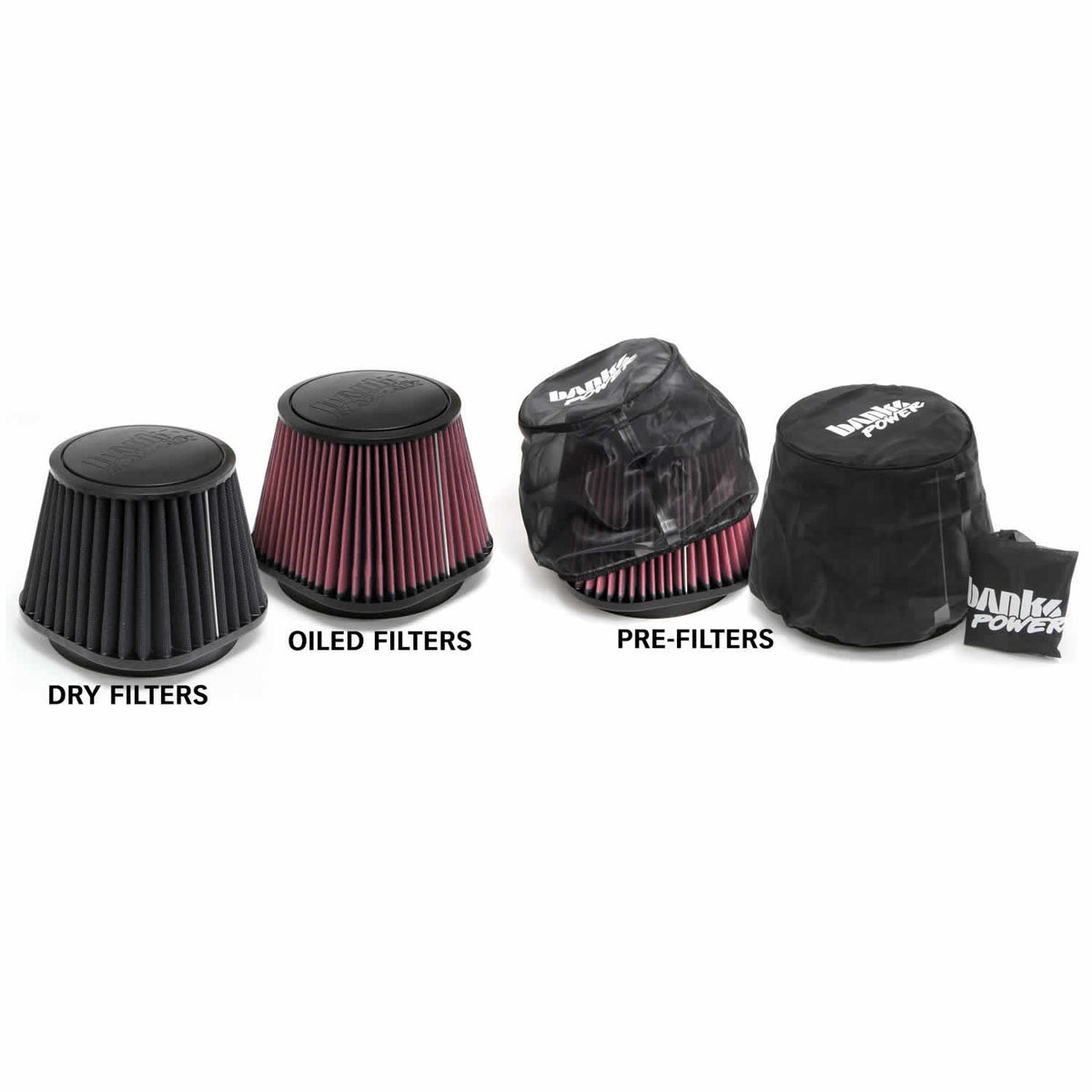 Ram-Air Cold-Air Intake System Dry Filter 10-12 Dodge/Ram 6.7L Banks Power