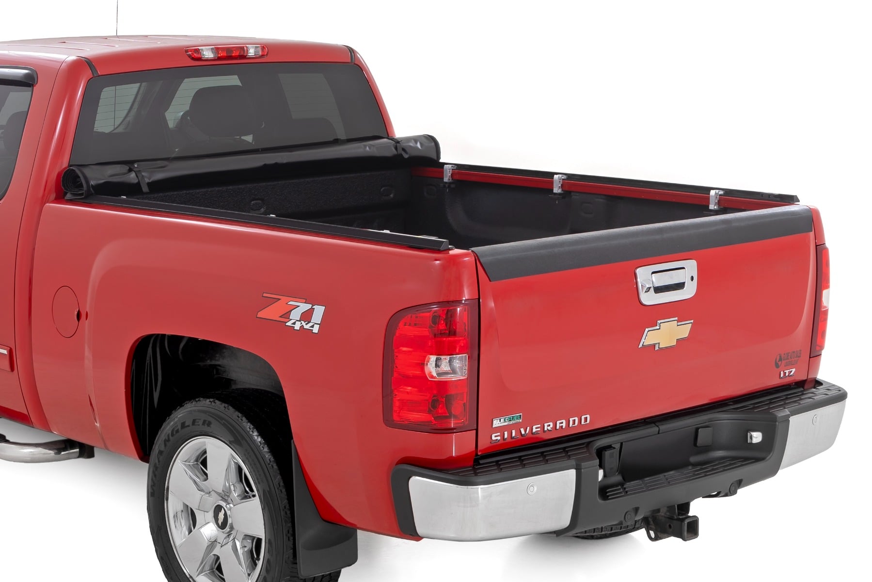 Soft Roll Up Bed Cover 6 Foot 7 Inch Bed Silverado/Sierra 1500/2500HD/3500HD (07-14) Rough Country