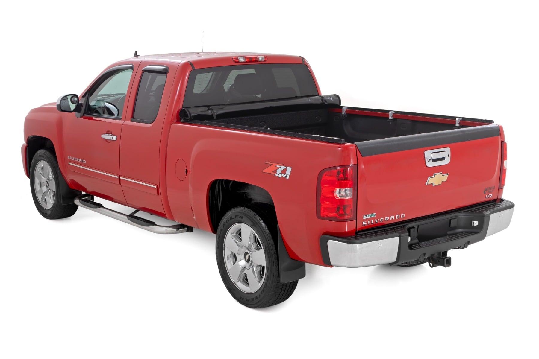 Soft Roll Up Bed Cover 6 Foot 7 Inch Bed Silverado/Sierra 1500/2500HD/3500HD (07-14) Rough Country