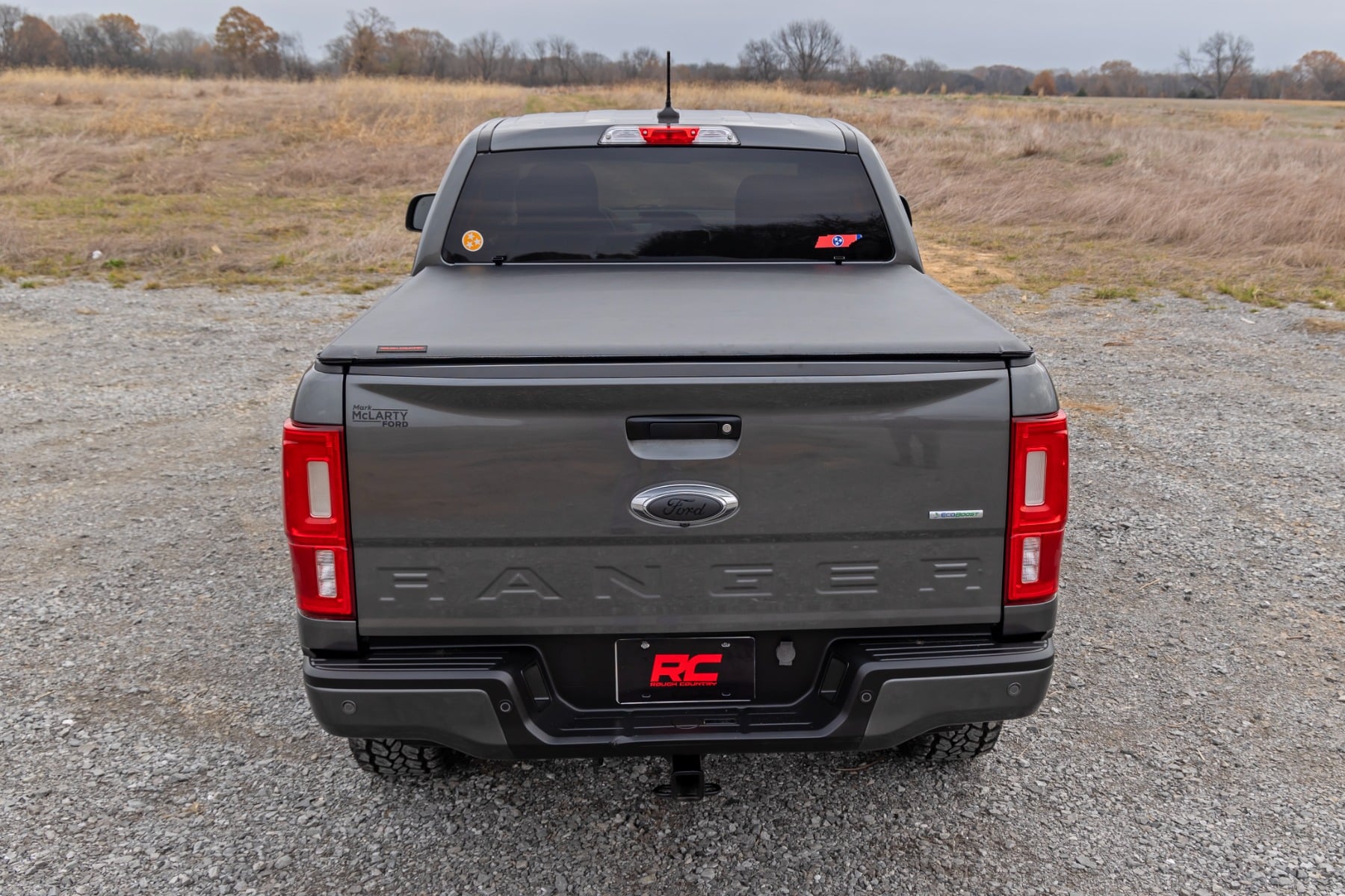Soft Roll Up Bed Cover 5 Foot Bed Ford Ranger 2WD/4WD (2019-2023) Rough Country