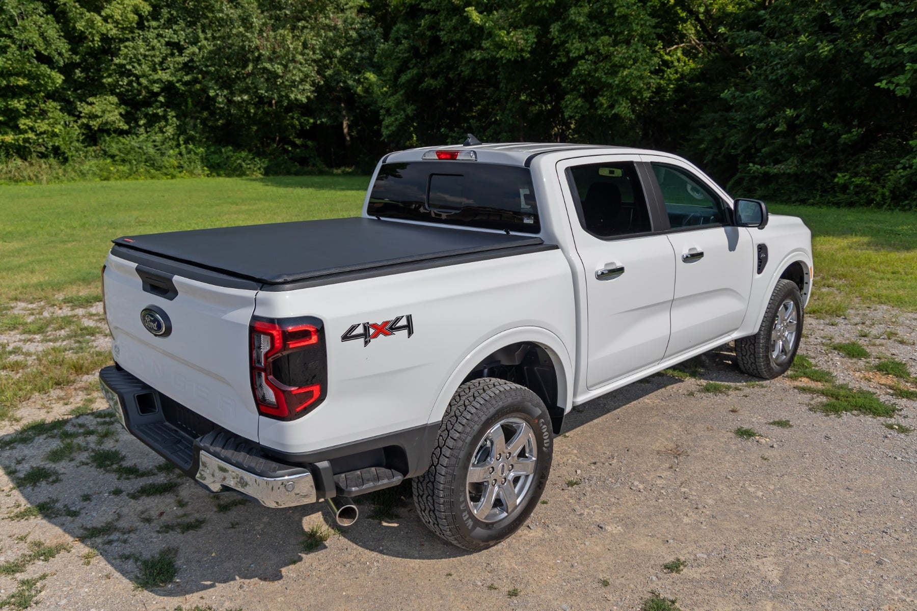 Soft Roll Up Bed Cover 5 Foot Bed Ford Ranger 2WD/4WD (2024-2026) Rough Country