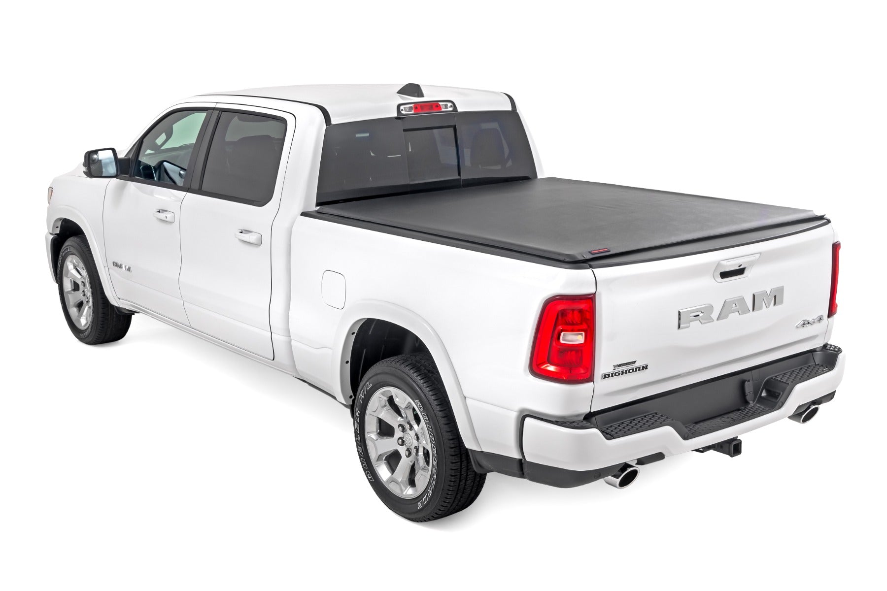 Soft Roll Up Bed Cover 6 Foot 4 Inch Bed Ram 1500 (19-26)/1500 TRX (21-24) Rough Country
