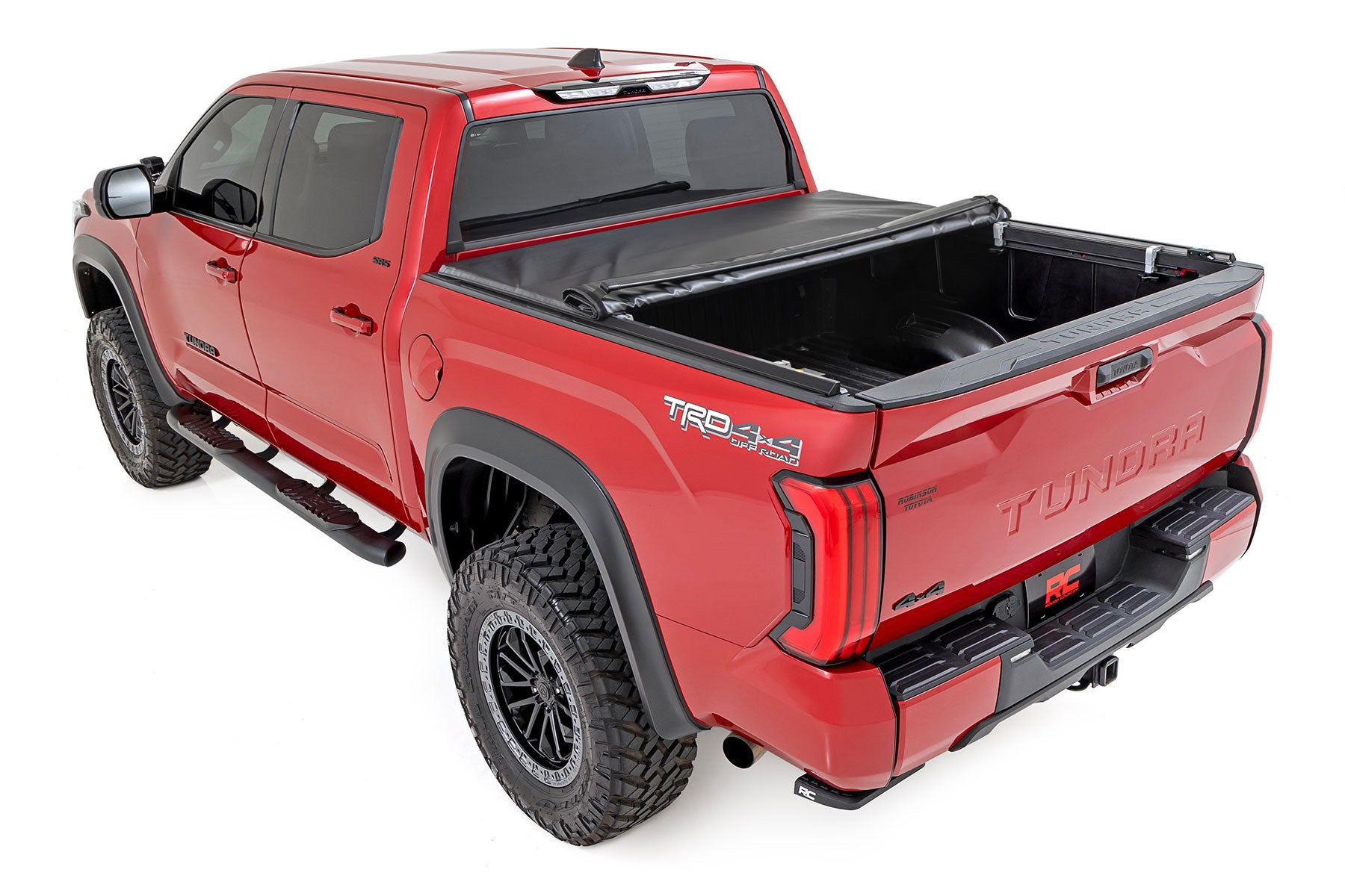 Soft Roll Up Bed Cover 6 Foot 7 Inch Bed Toyota Tundra 2WD/4WD (2022-2026) Rough Country