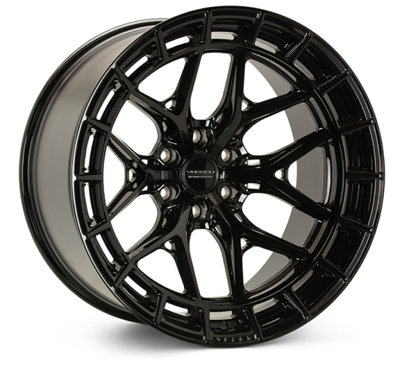 Vossen HFX-6 22x9.5 - 6x139.7 - ET30 - Deep - 95.1 - Gloss Black Wheel