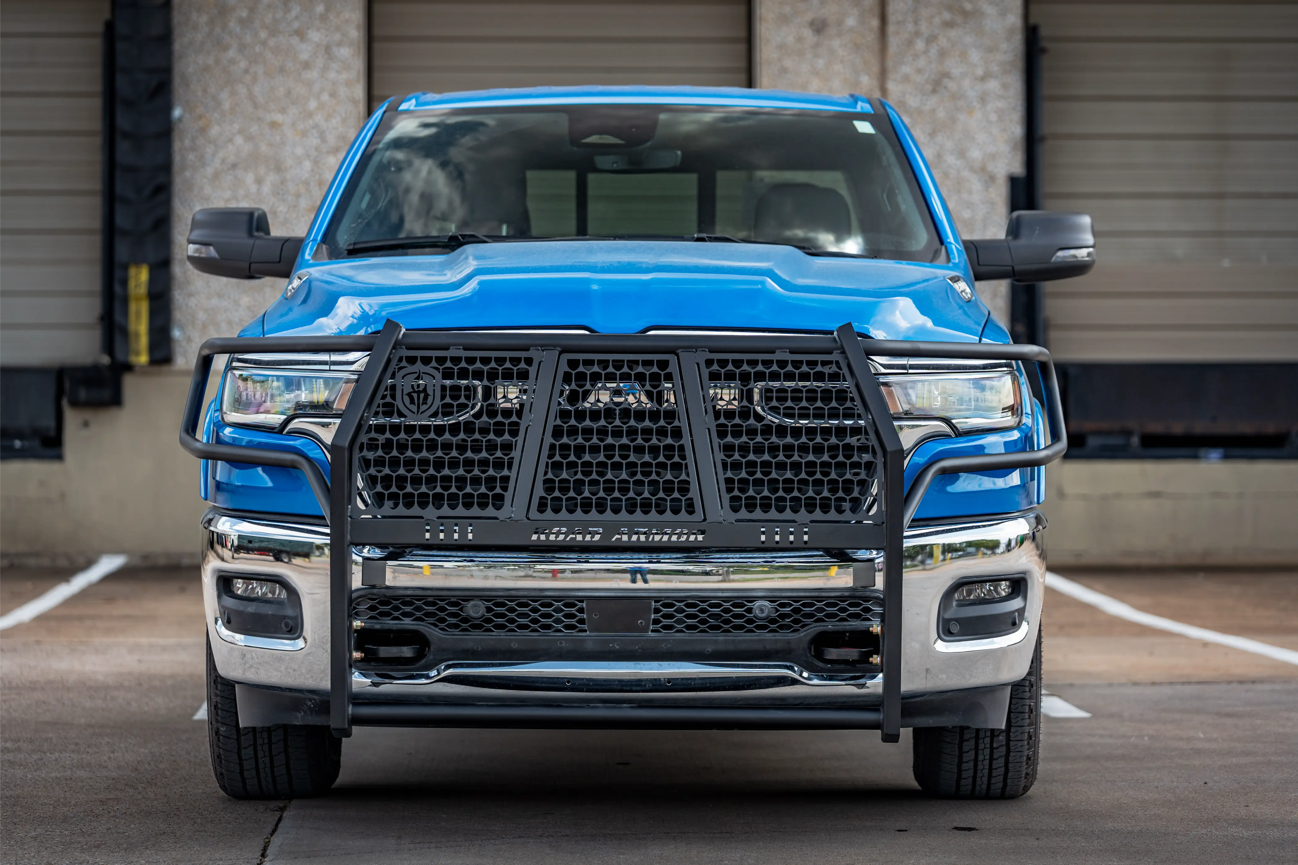 Vaquero Front Grille Guard - Brush Guard - Texture Black - 2019-2026 RAM 1500